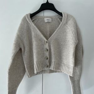 Wilfred cropped cardigan